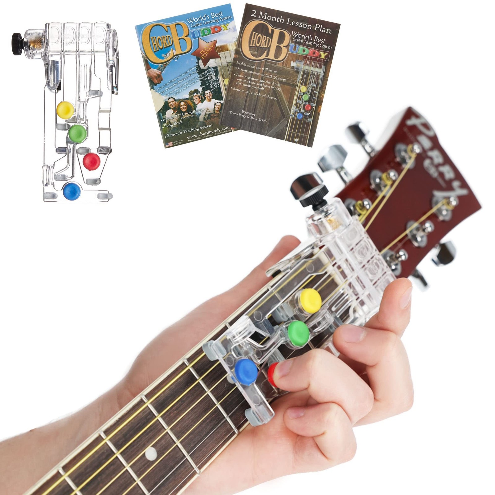 ChordBuddy “MADE IN THE USA” - Guitar Learning with Songbook, Lesson