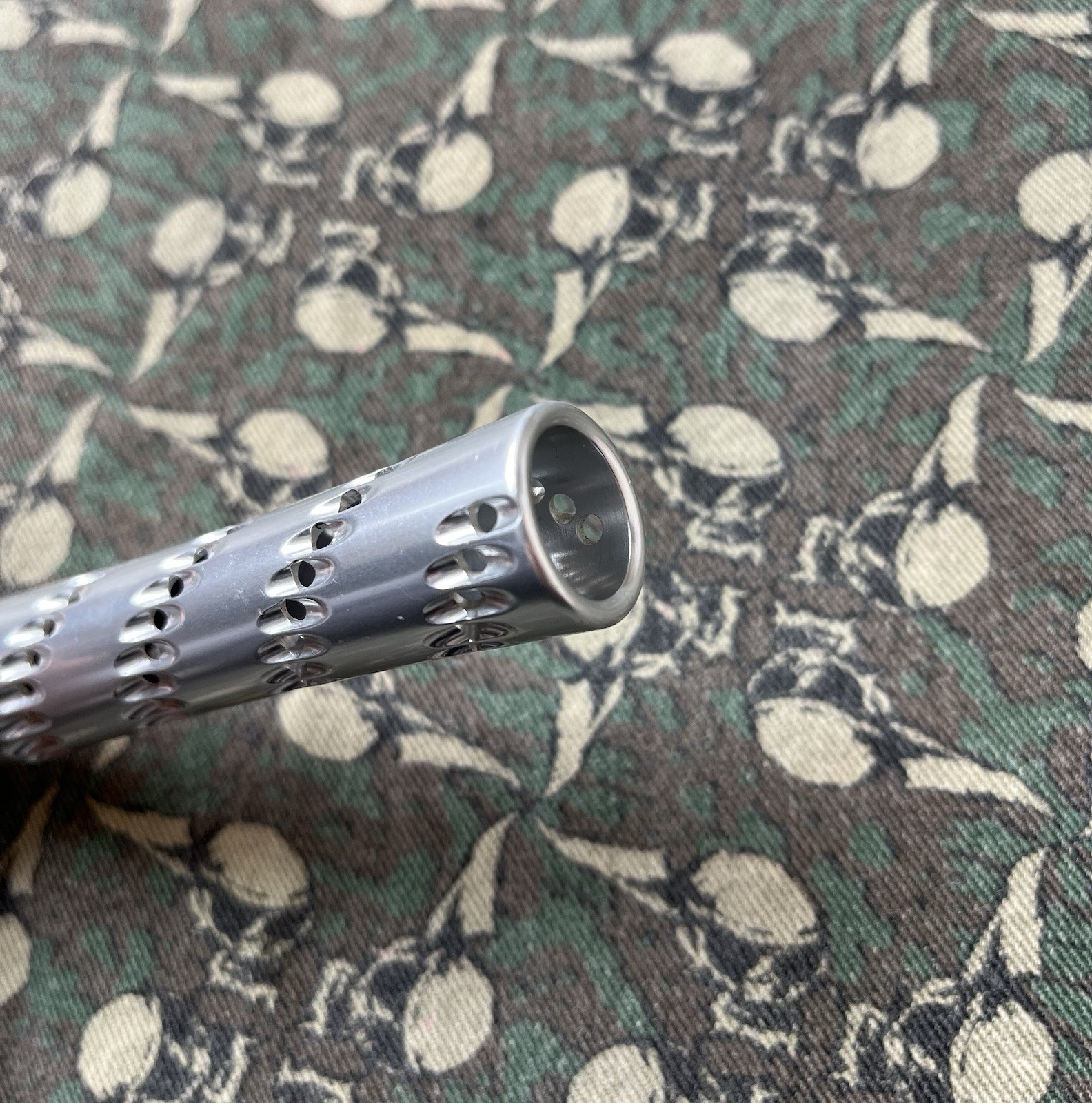 Smart Parts Freak Tip 10 inch Progressive Silver Tear Drop
