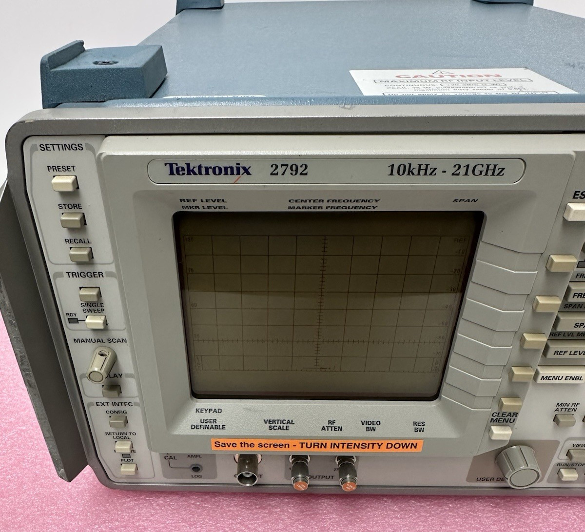 Tektronix 2792 10kHz - 21GHz Programmable Spectrum Analyzer
