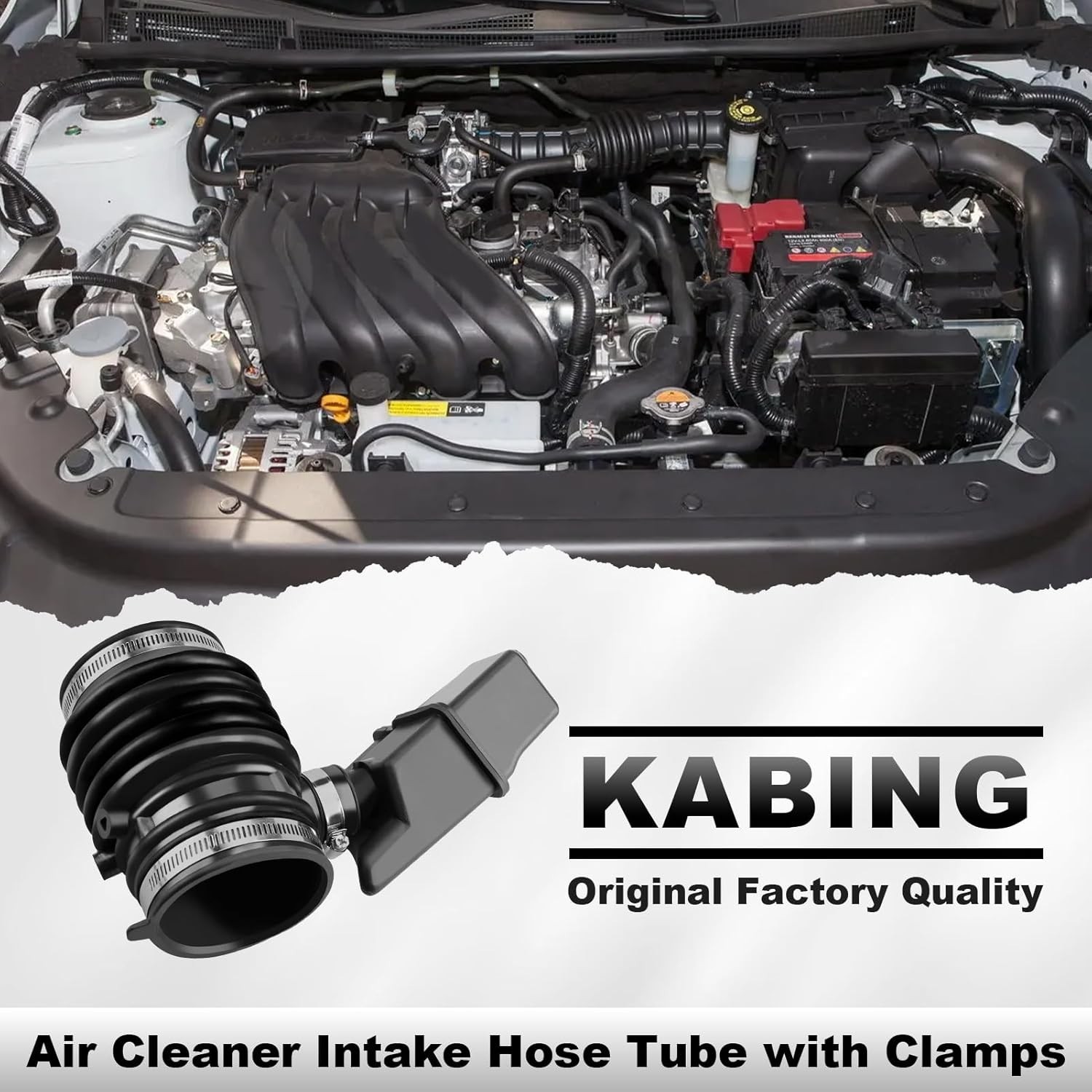 Engine Air Intake Hose(With clamp) for Nissan Murano 2015-2023 Pathfinder 2013-2