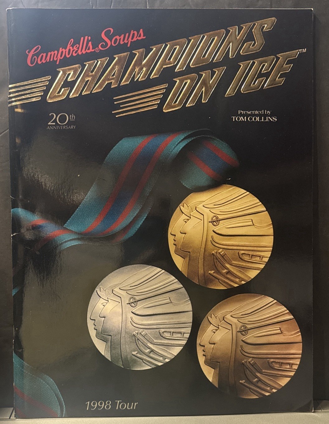 Lot Of 6 Programs - John Hancock Champions On Ice 1998- 2001 & 2003-2004
