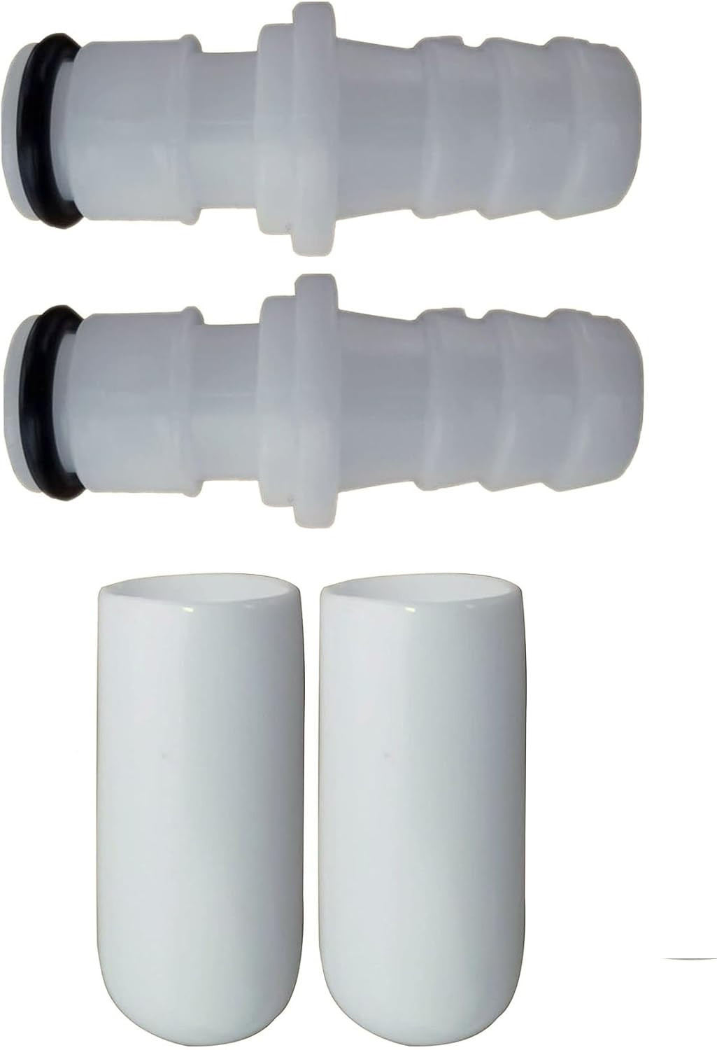 M236 Testing Kit: 2 Male Connectors & 2 Caps for Sleep Number Bed Leaks