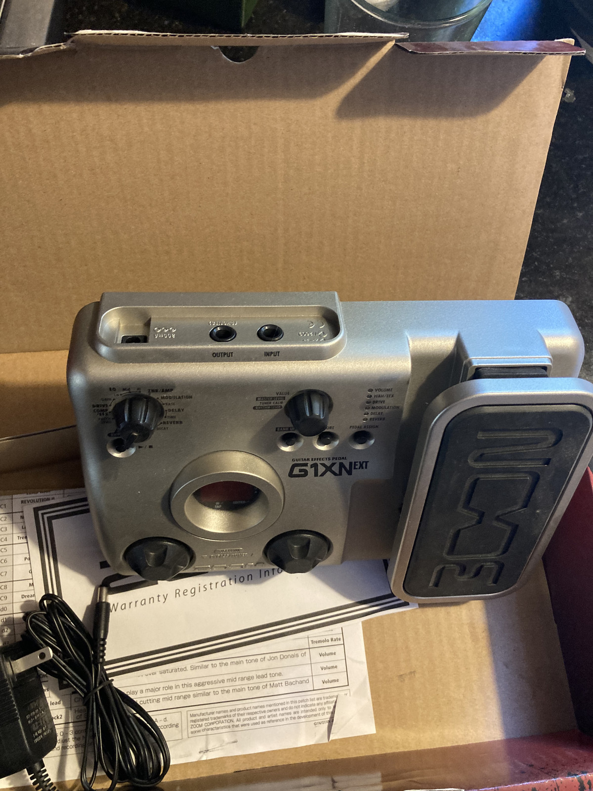 Guitar Effects Pedal G1XN-EXT