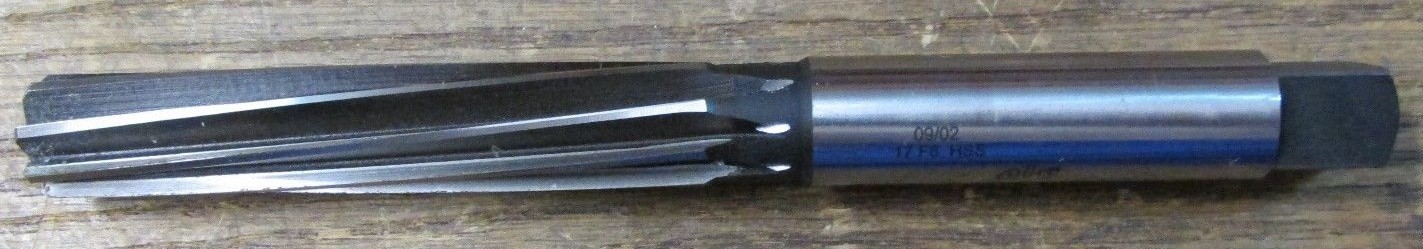 UNUSED NOS Durr 09/02 17-F8-HSS Manual Reamer