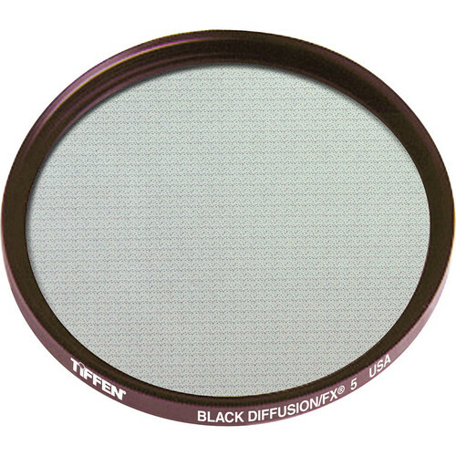 Tiffen 40.5mm Black Diffusion FX 5 Filter Halation Diffusion Filters 405BDFX5