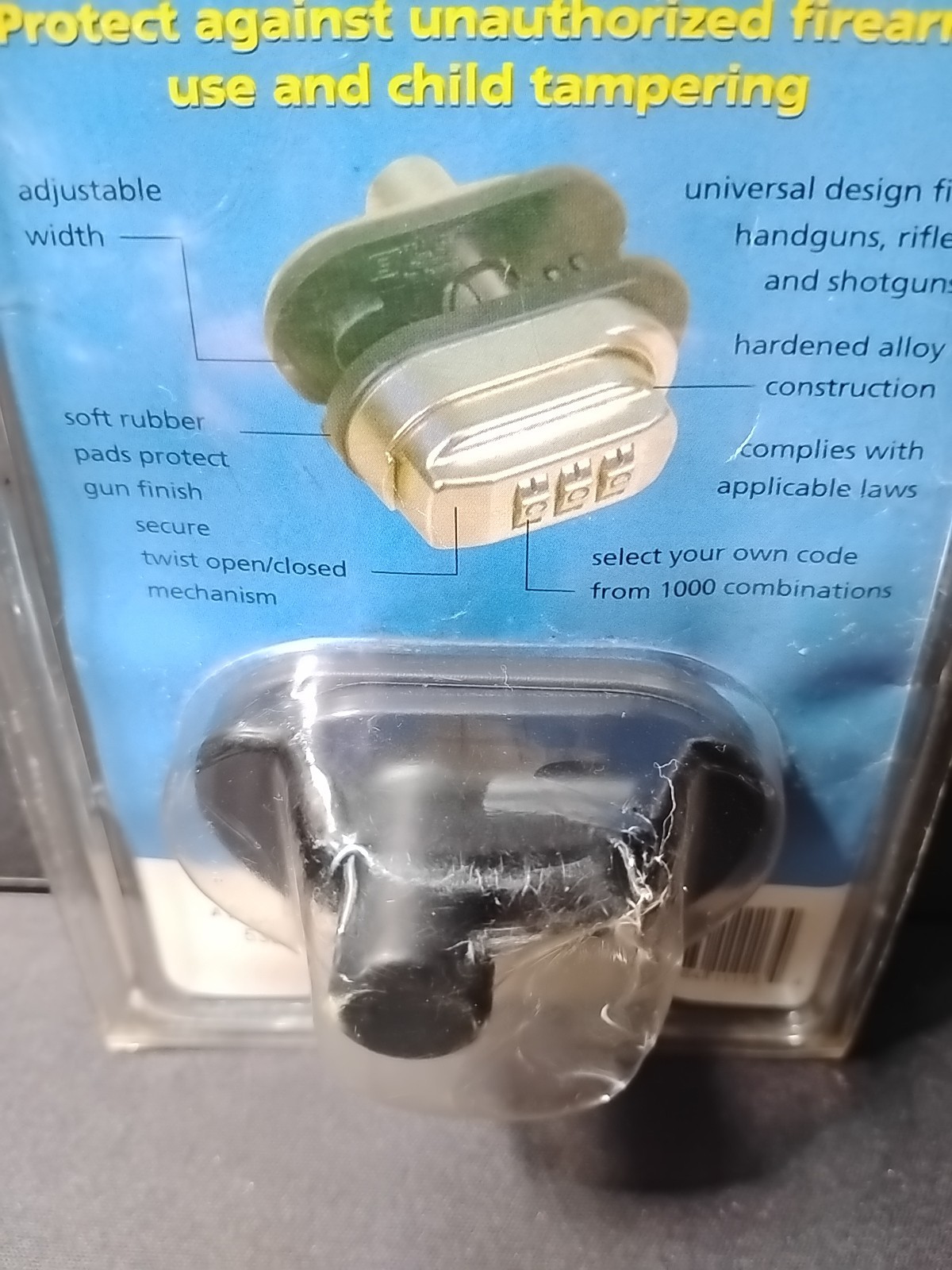 Franzen Security Combination Trigger Lock for Handgun, Rifle, Shotgun