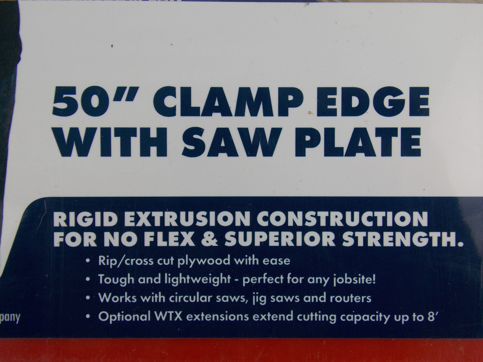 Bora Saw Plate Most Compatible w/ WTX Clamp Edge Adjustable Fits Most 50''