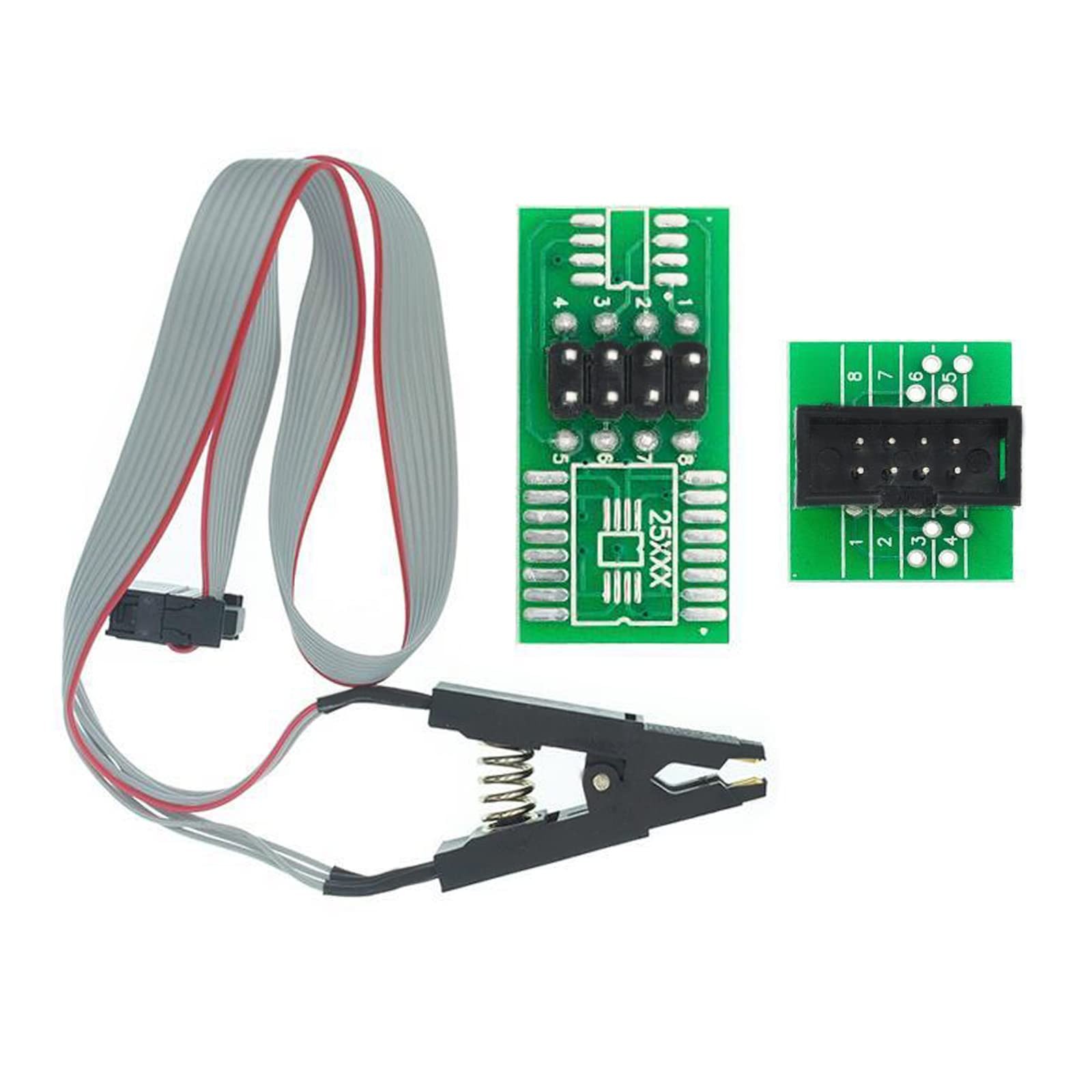 SOIC8 SOP8 Test Clip Flash IC Clips Socket Adpter Programmer BIOS with USB...