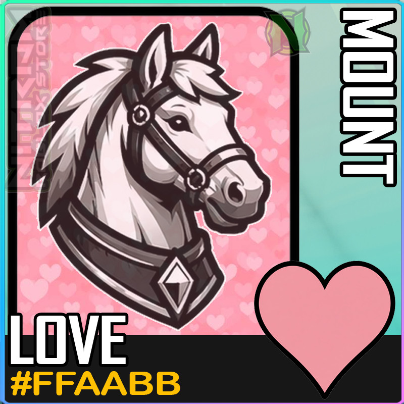 World Zero WZ - COSMETICS - #FFAABB (LOVE) - MOUNTS