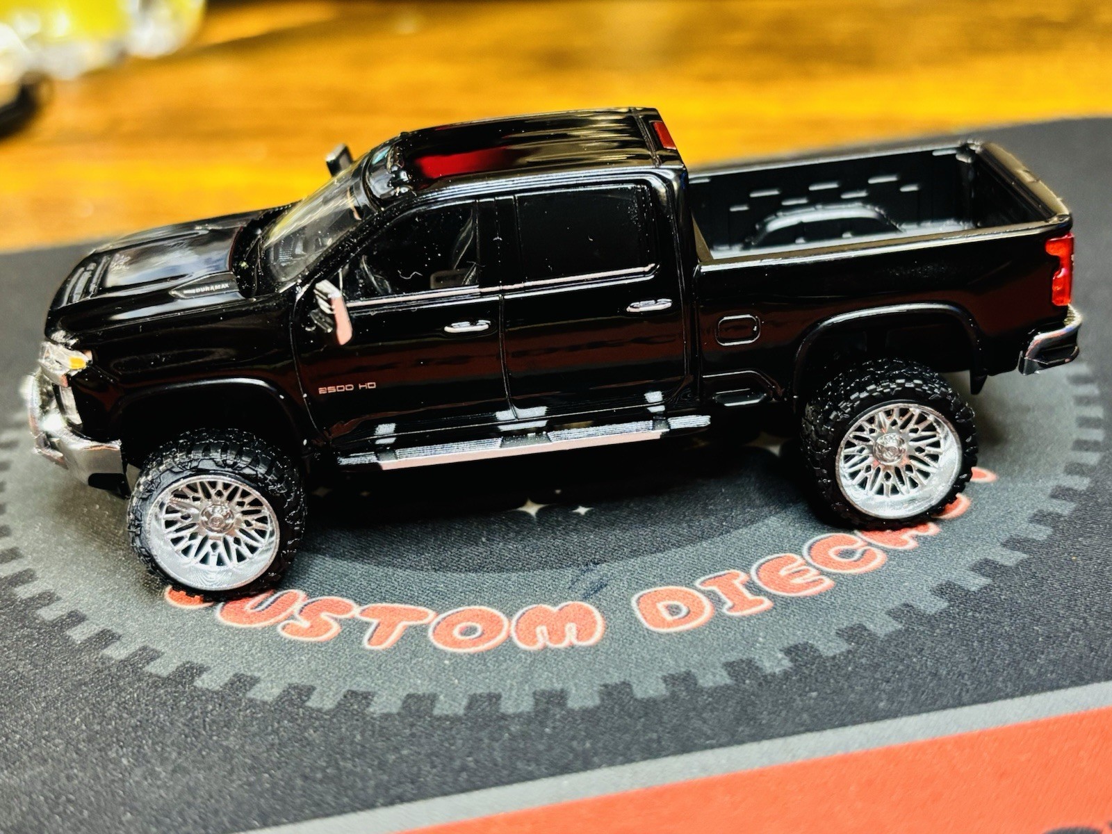 1/64 Greenlight/m2 3D Printed Offroad Wheels (Rim And Tires) No Truck 16mm