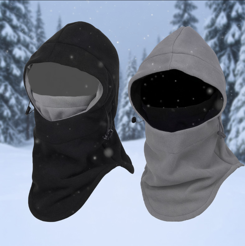 Balaclava Hood Ski Mask Windproof Fleece Warmer Cold Weather Hat for Men Women