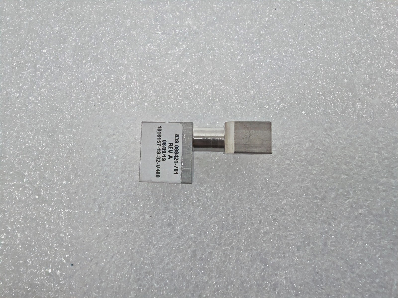 Lam Research Gas Box Block 839-088421-701 (As-Is)