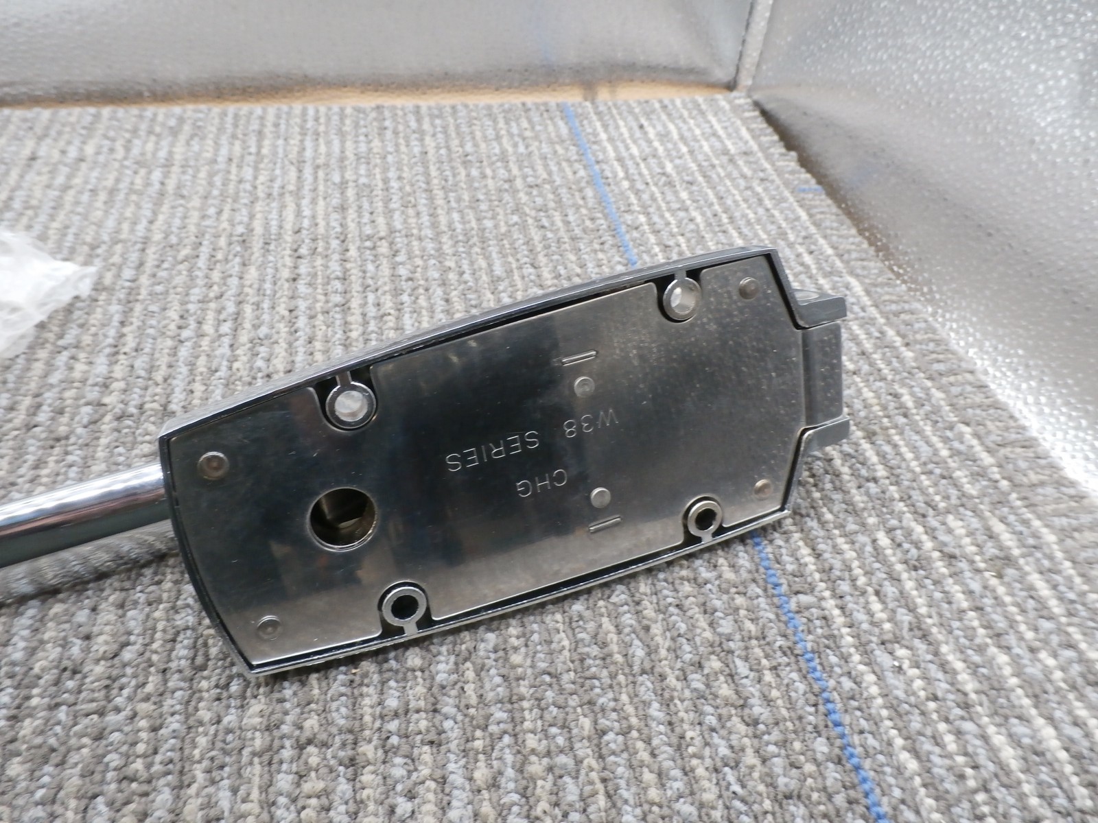HANDLE ONLY CHG W38 Series Walk-In Freezer Door Latch W38-Y001 Polished Chrome