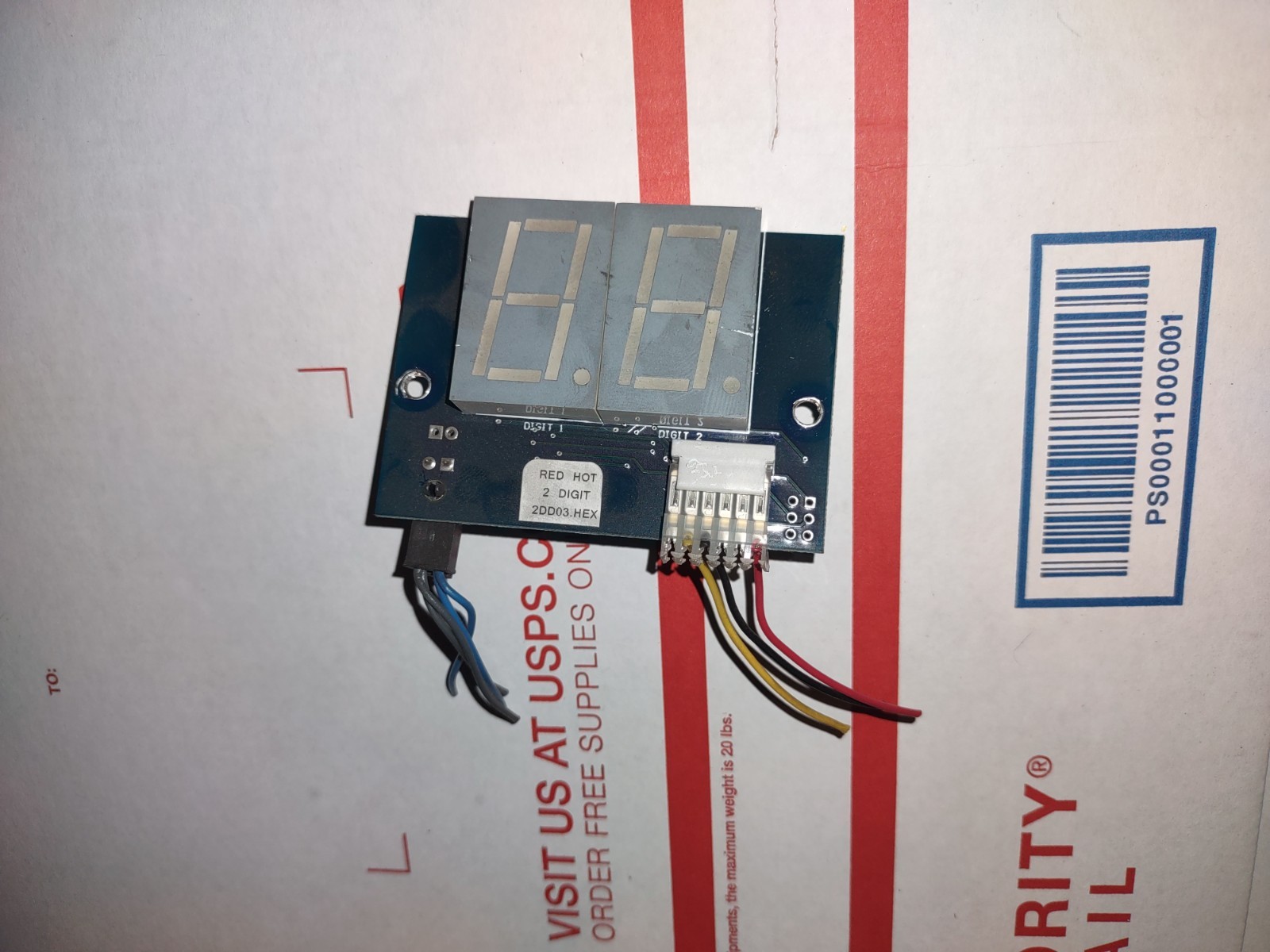 red hot arcade redemption pcb parts #204