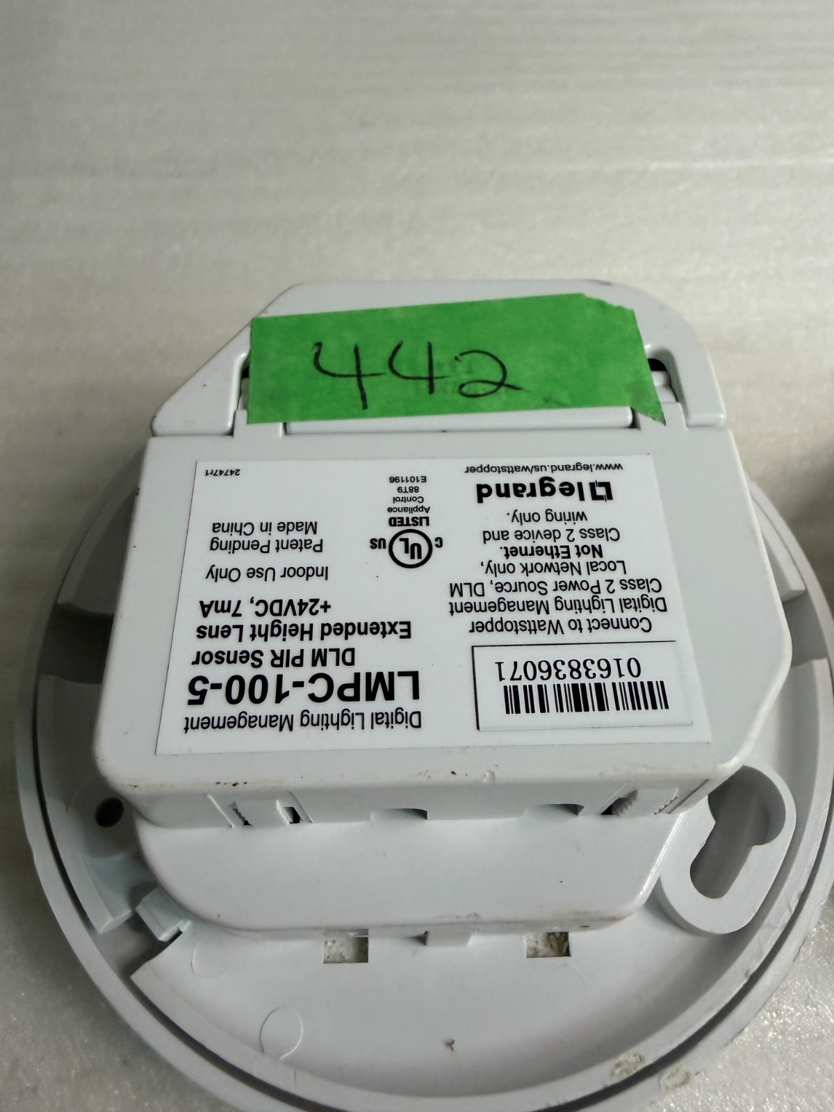 Wattstopper LMPC-100-5 Digital PIR Occupancy Sensor