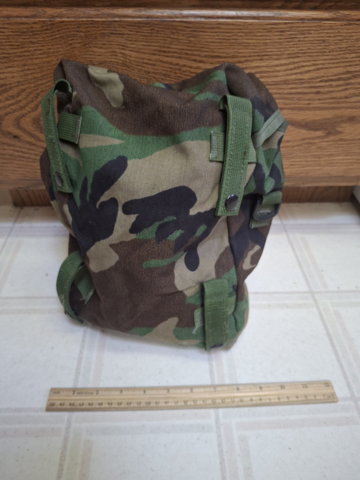 US military pouch camo Vintage
