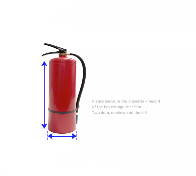 Car Storage Molle Panel Trunk Shelf Fire Extinguisher Holder Fixed Frame-L