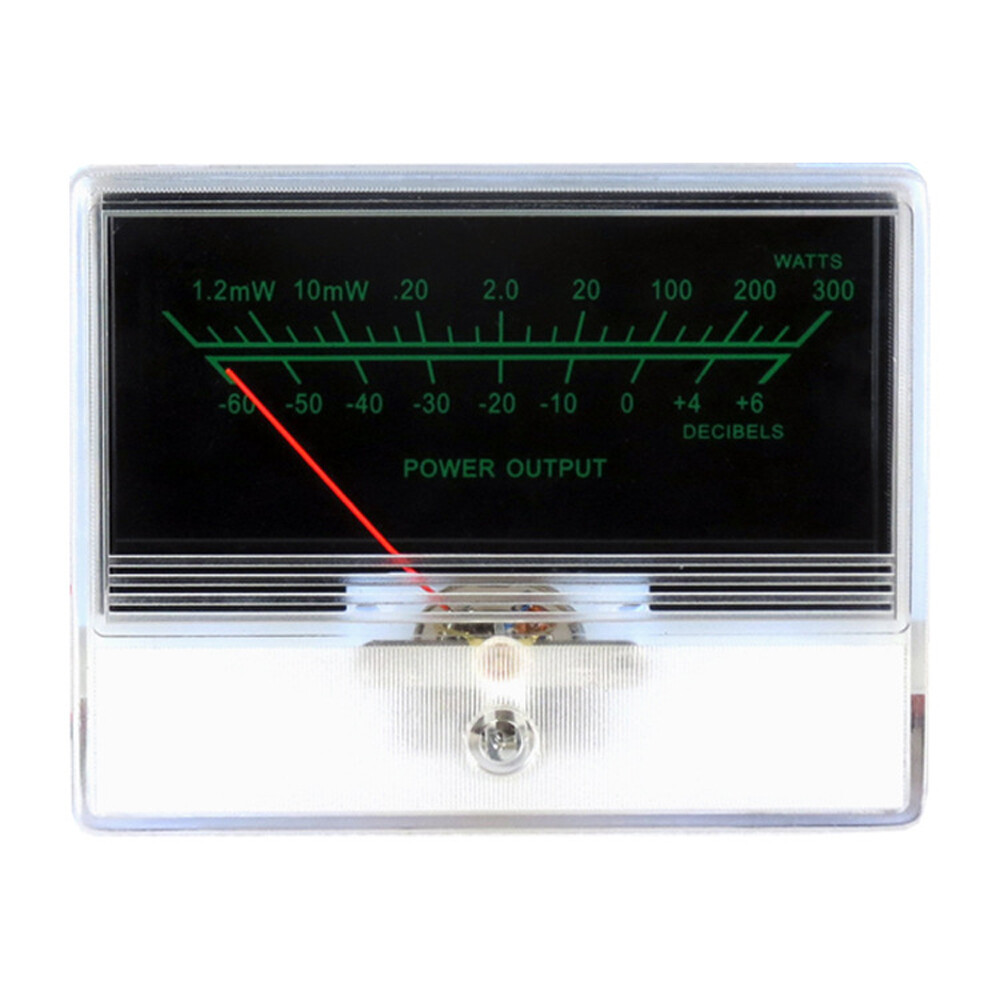 2X TN-90A VU Meter Head DB Level Audio Meter Chassis Power Amplifier & Backlight