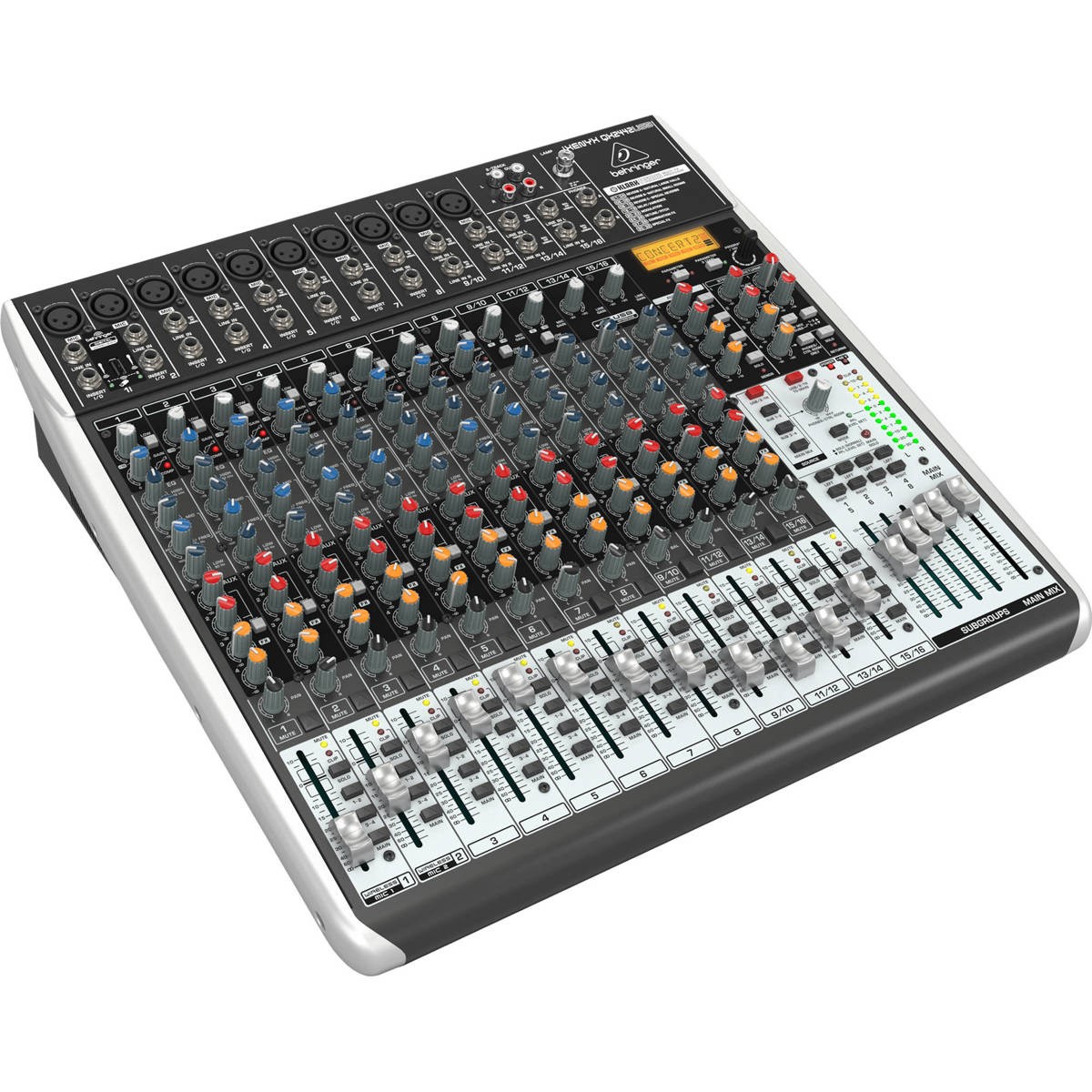 Behringer Xenyx QX2442USB Premium 24-Input 4/2-Bus Mixer with Xenyx Mic Preamps