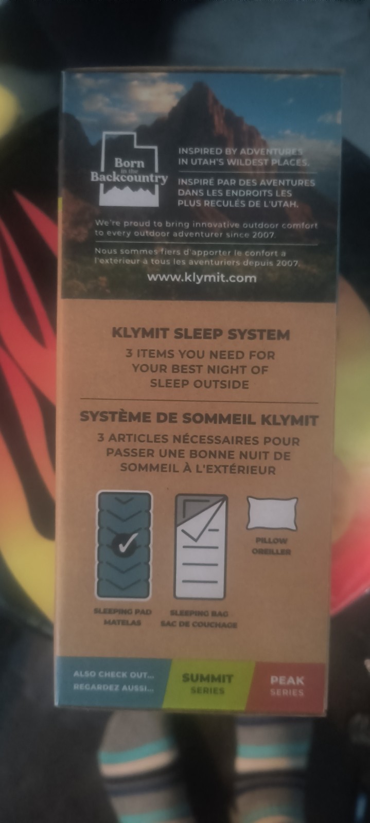 Klymit Static V Lightweight Sleeping Pad - Navy BLue (06STBL03C)