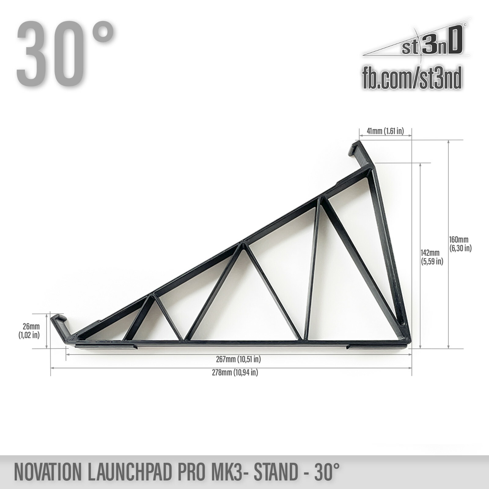 NOVATION LAUNCHPAD PRO MK3 STAND - 30° - 100% Buyer satisfaction