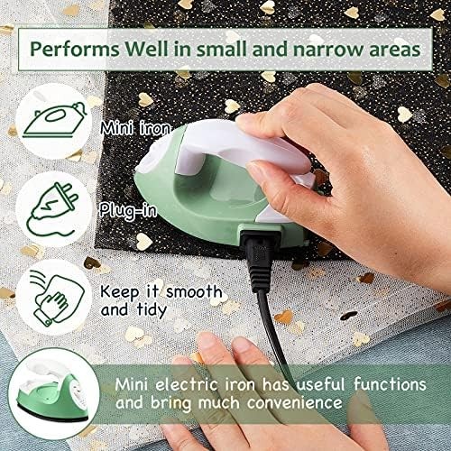 Mini Craft Heat Press & Iron – Portable DIY Tool for Small Projects