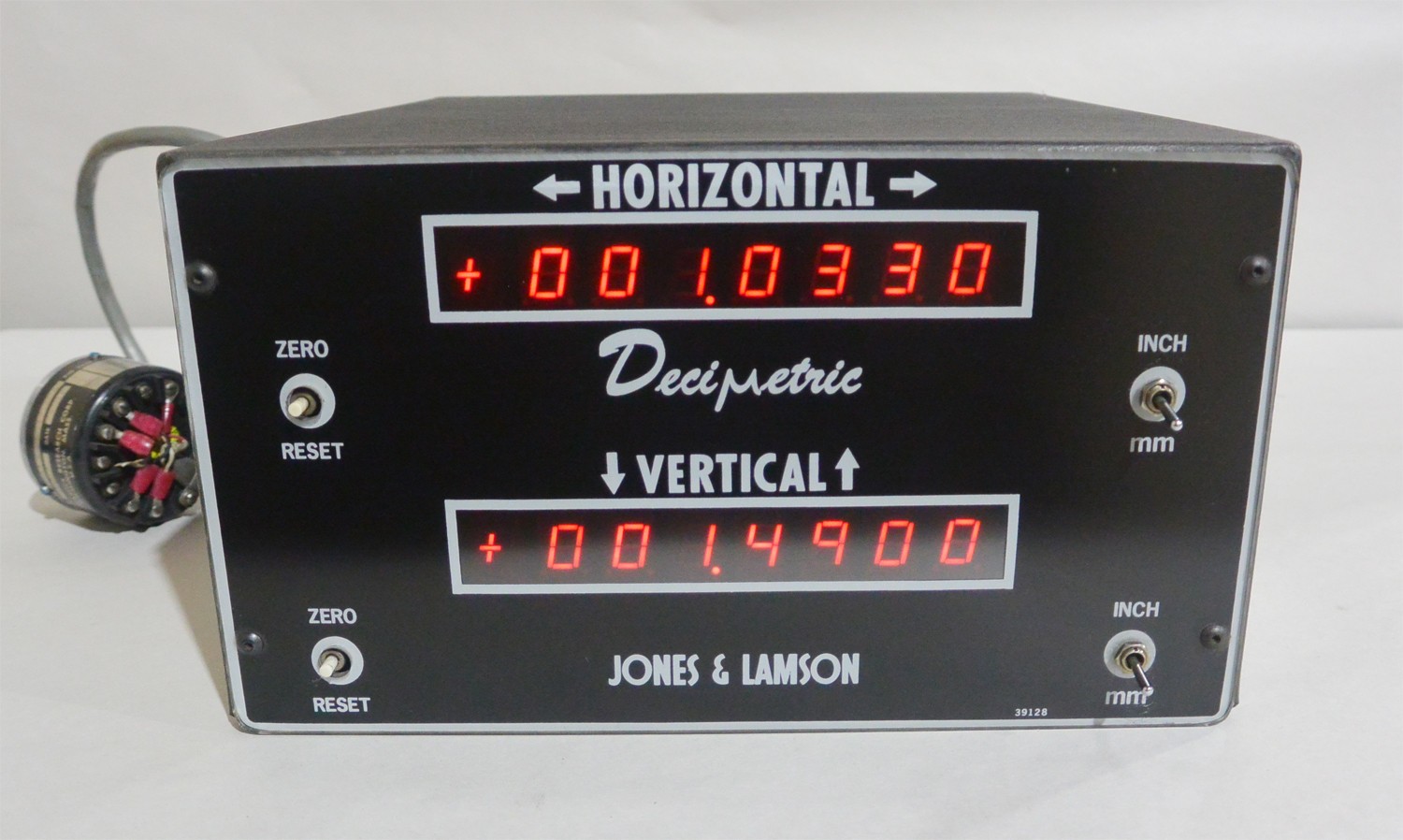 Jones & Lamson Decimetric Digital Readout DRO, Optical Comparator, Lathe, Mill