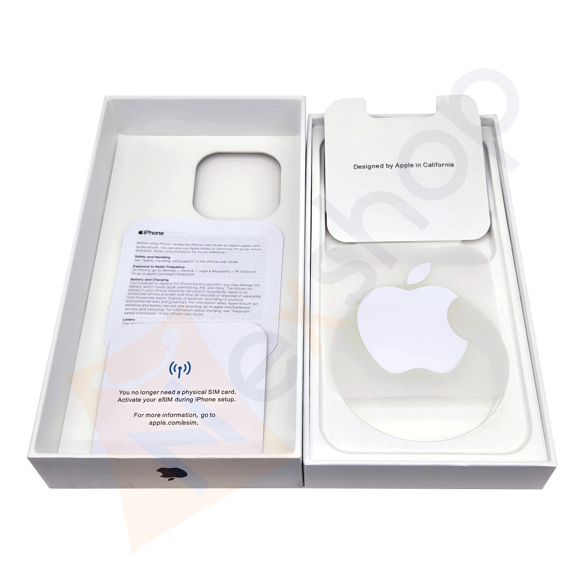 Original BOX for Apple iPhone 15 or 15 Plus with Sticker & Manuals - All Color