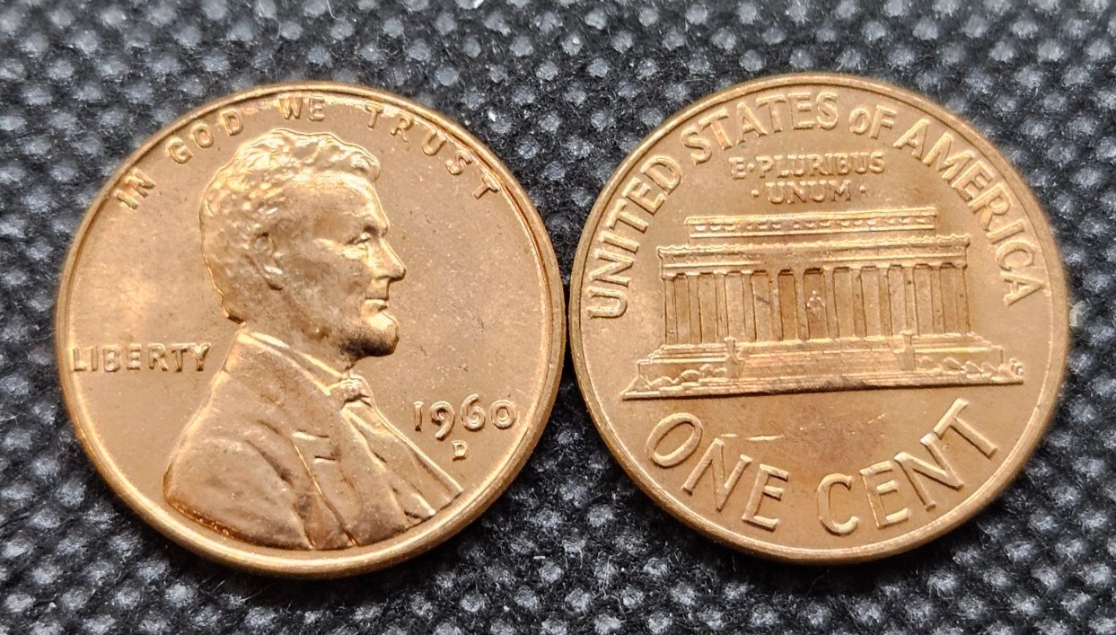 1960-D Lincoln Memorial Cent | BRILLIANT UNCIRCULATED
