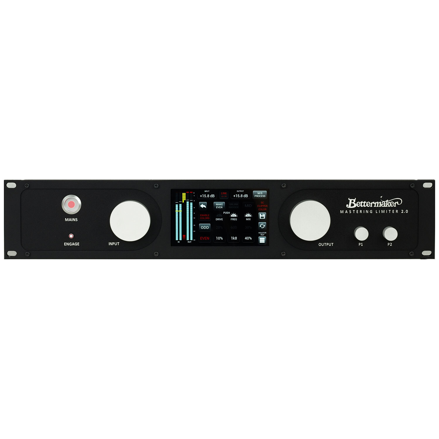 Bettermaker Mastering Limiter 2.0 with Plug-in Control and Touchscreen Interface