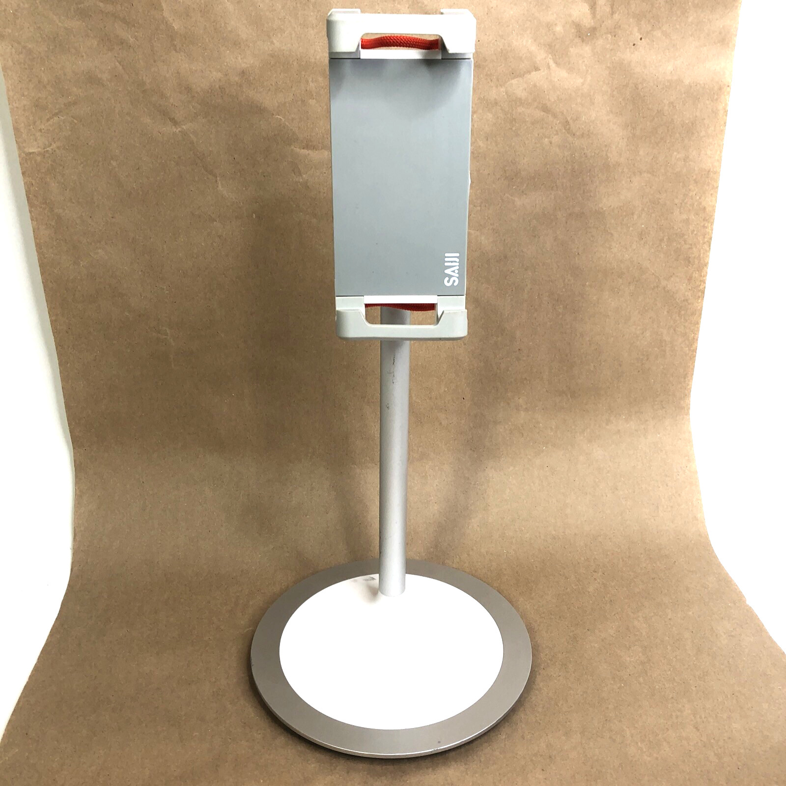 SAIJI Cell Phone and Tablet Stand Height Adjustable 360 Rotation