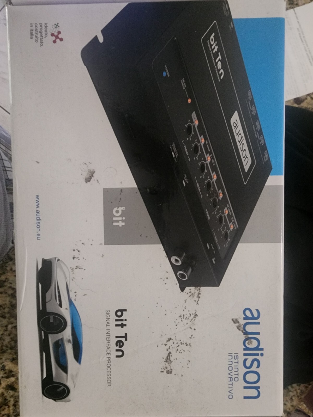 Audison bit Ten 4-Channel Multi-Function Digital Signal Processor - Black