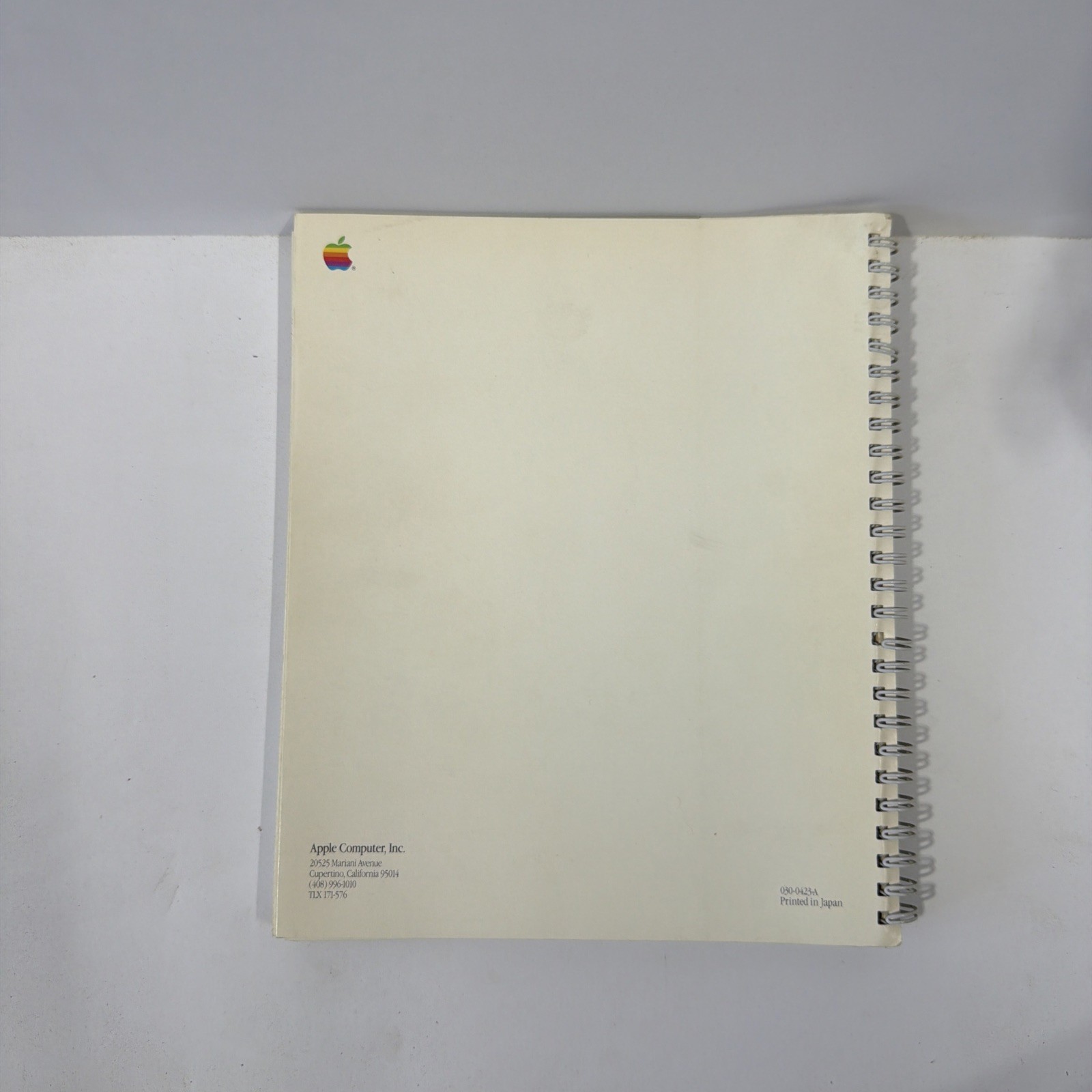APPLE IMAGE WRITER LQ OWNER'S GUIDE 030-3068B