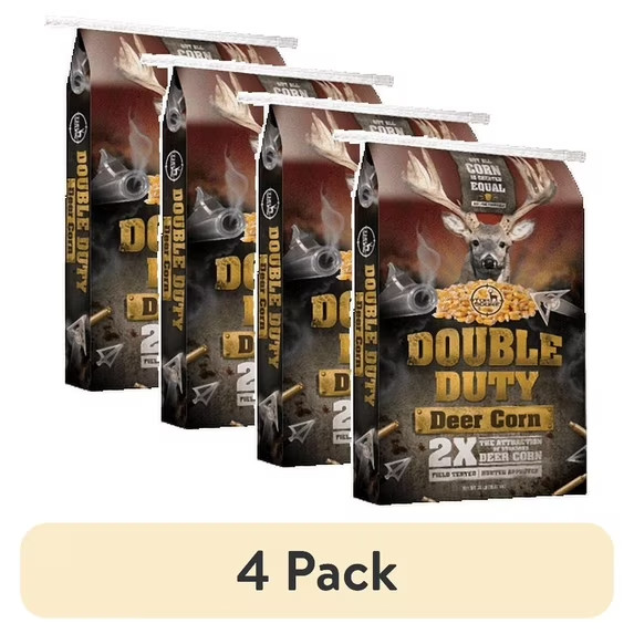 (4 pack) Manna Pro Top Score Double Duty Deer Corn - 35lb