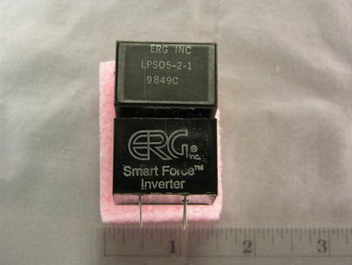 2 ERG LPS05-2-1 5VDC in 100Vrms Out DC to AC Inverters