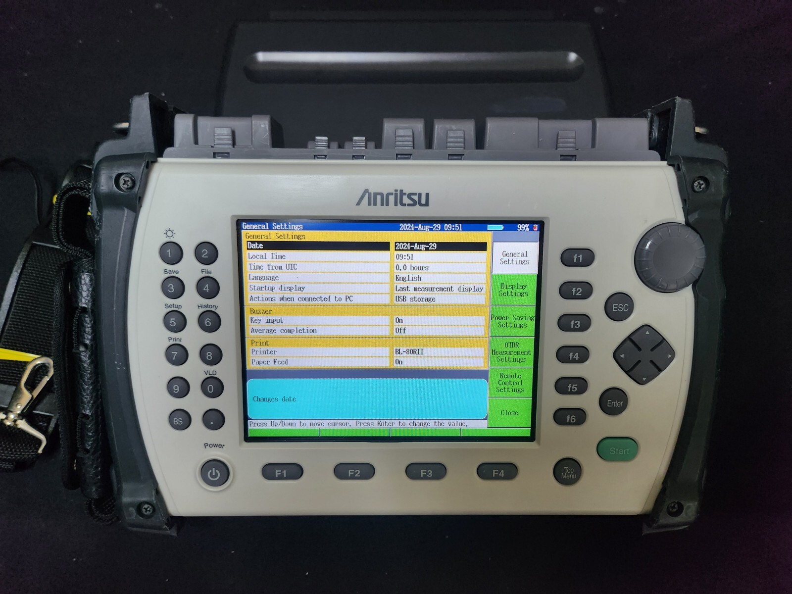 Anritsu MT9082A : OTDR Optical Time Domain Reflectometer (8825)
