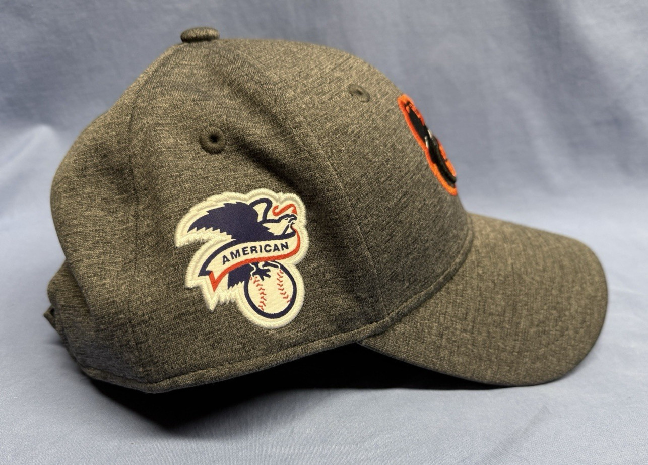 Baltimore Orioles Grey Baseball Cap New Era 9Forty One Size Adjustable