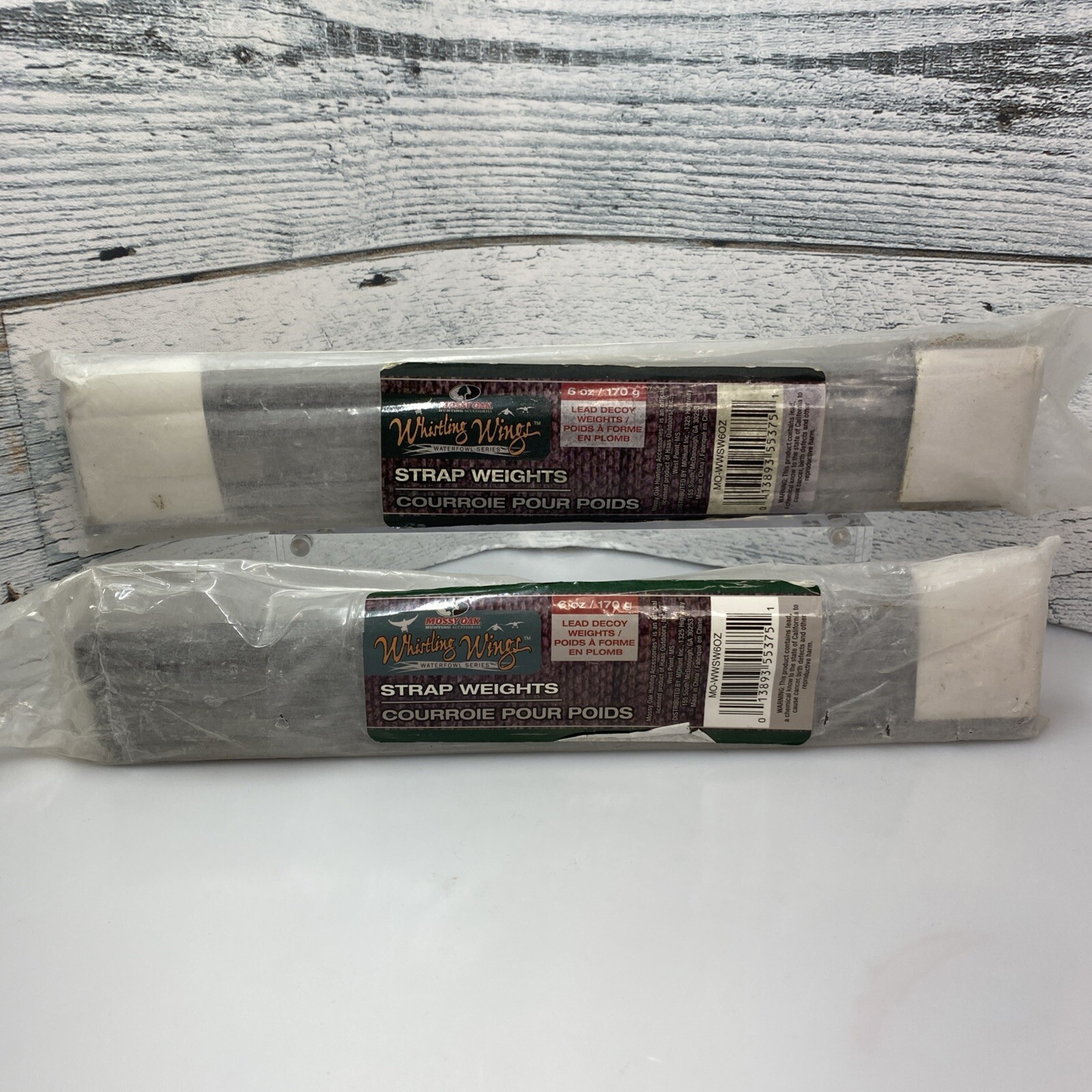 Whistling Wings Strap Weights Hunting-6 Ounce Strap Weights 12 Pack