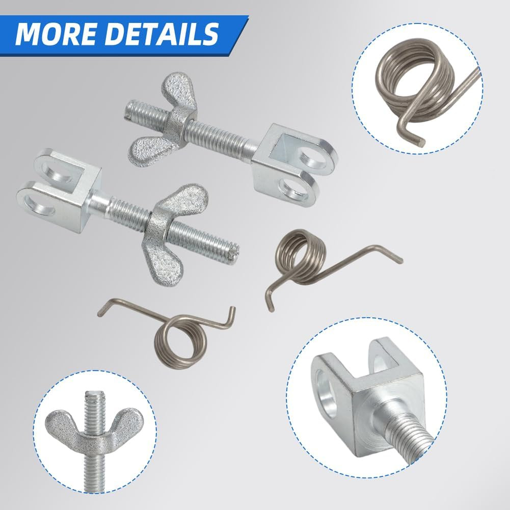 Door Accessory Kit Bolt and Spring Compatible with Cable Lasher C-C2, J-J2 | Use
