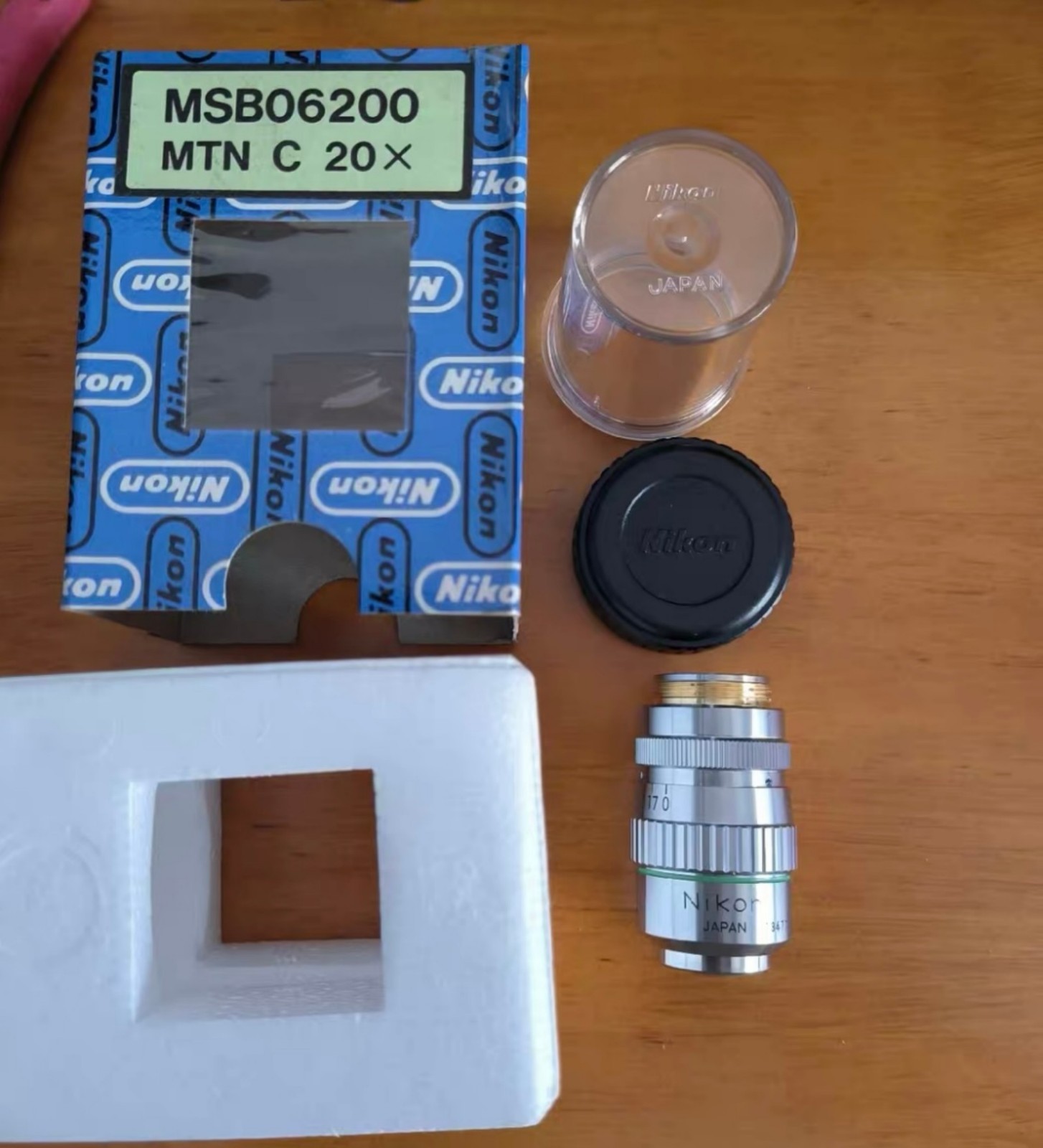 New NIKON Microscope objective 20× Limited distance 134711