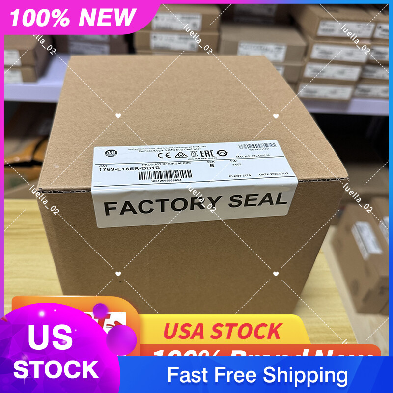 Allen-Bradley 1769-L18ER-BB1B CompactLogix 0.5MB DI/O Controller 1769L18ERBB1B
