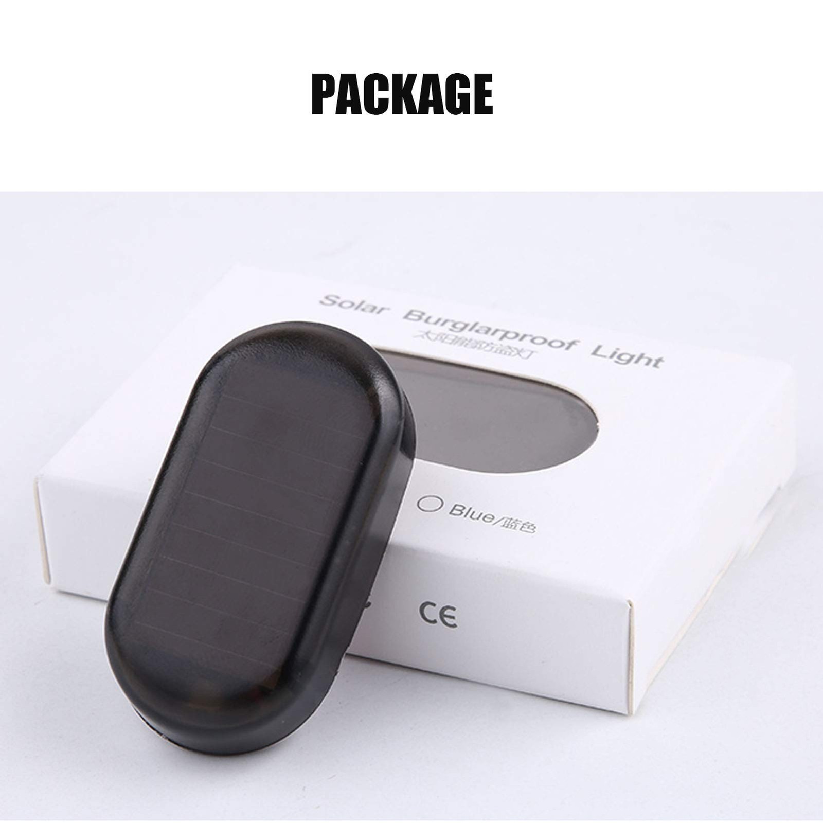 PerfecTech Car Solar Power Simulated Dummy Alarm Warning Anti-Theft LED...