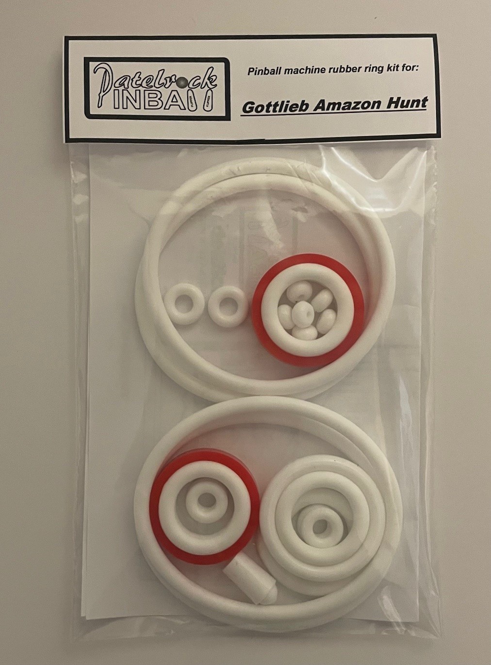 1983 Gottlieb Amazon Hunt Pinball Machine Rubber Ring Kit