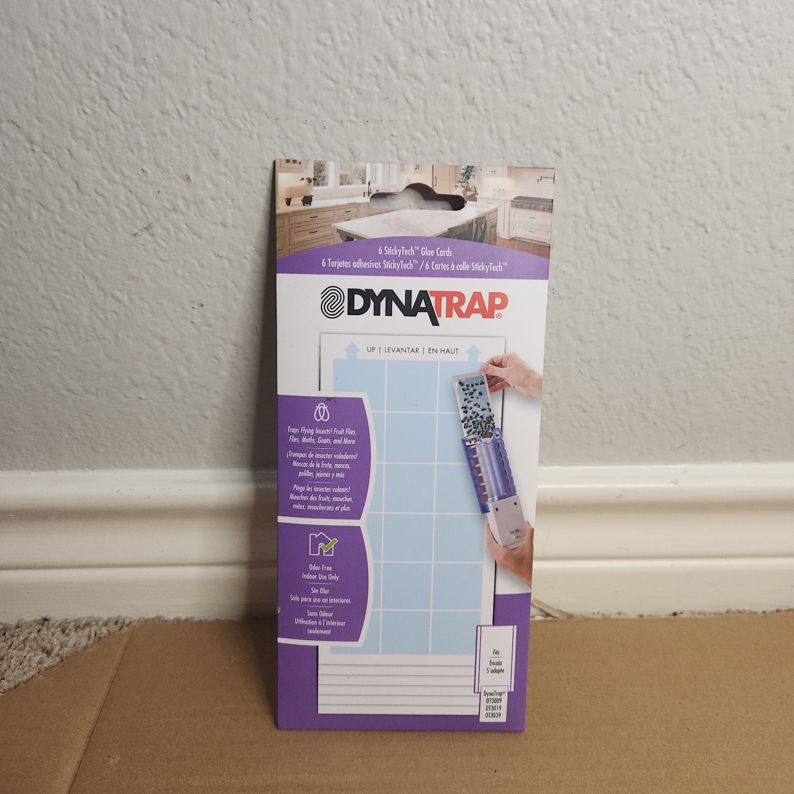 DynaTrap 230093 Replacement StickyTech Glue Cards for Flylight Indoor Plug-In...