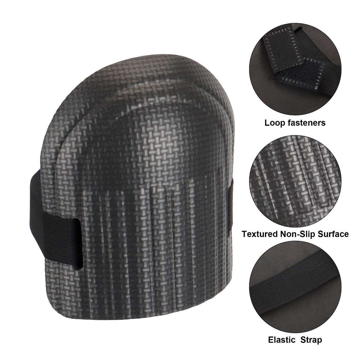 1 Pair EVA Foam Knee Pads Gardening Construction Work Soft Knee Guard Protector