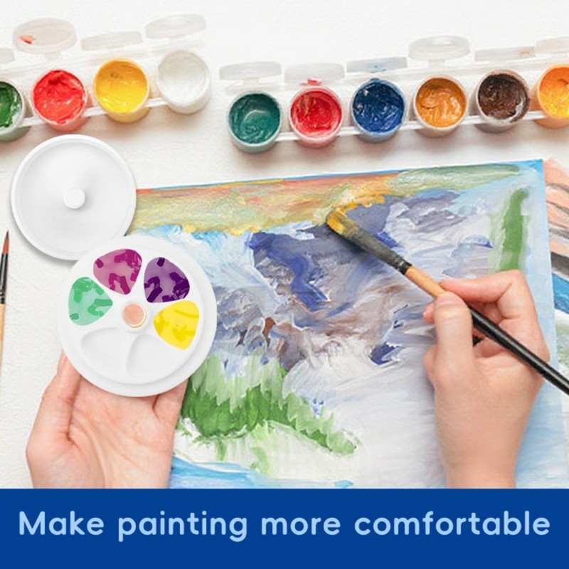Stackable Plastic Art Color ranges with Removable Lid Perfect for Classroom