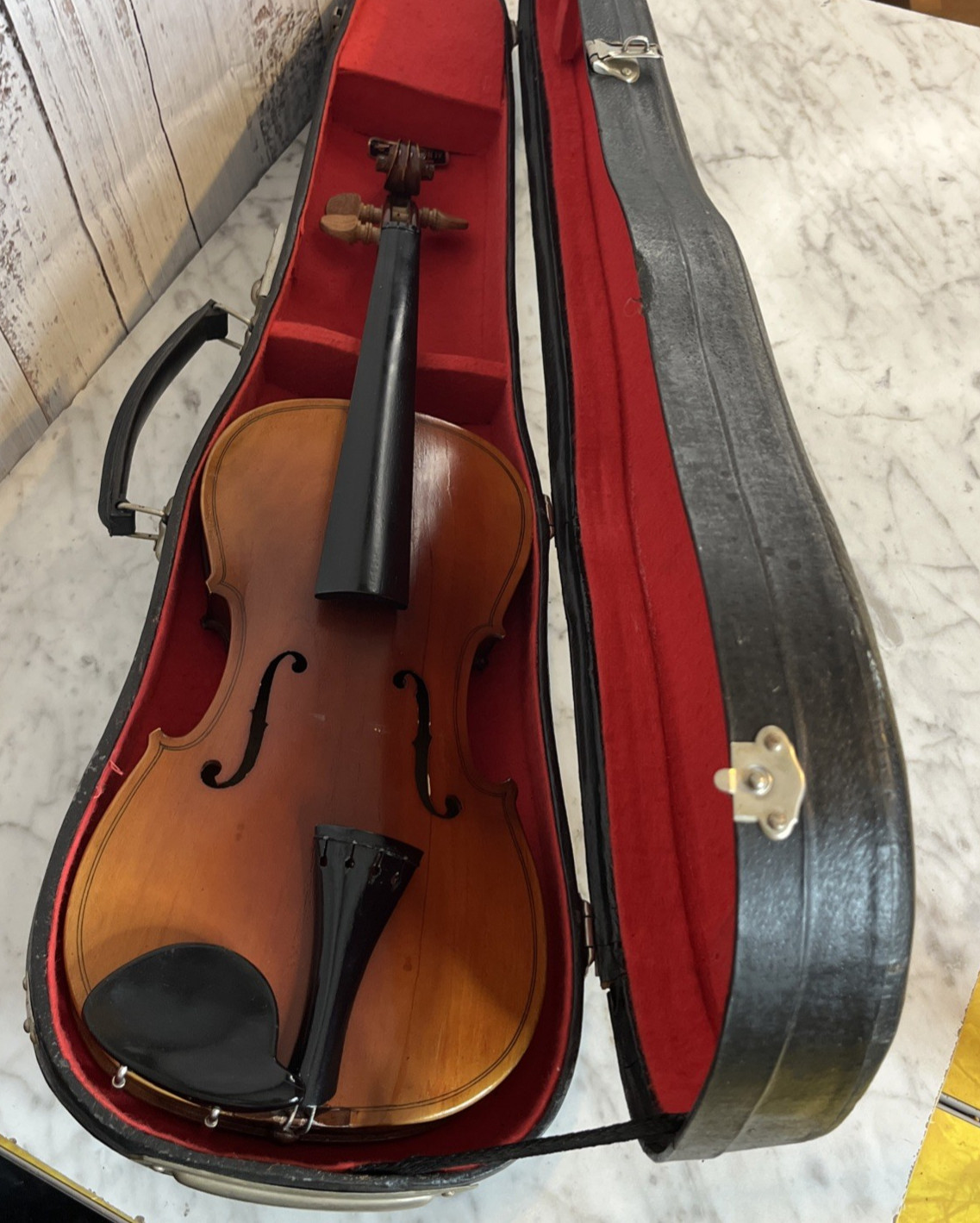 Nhureson IV Violin Brazilian Series 63 No 1104 Case Included Needs Work
