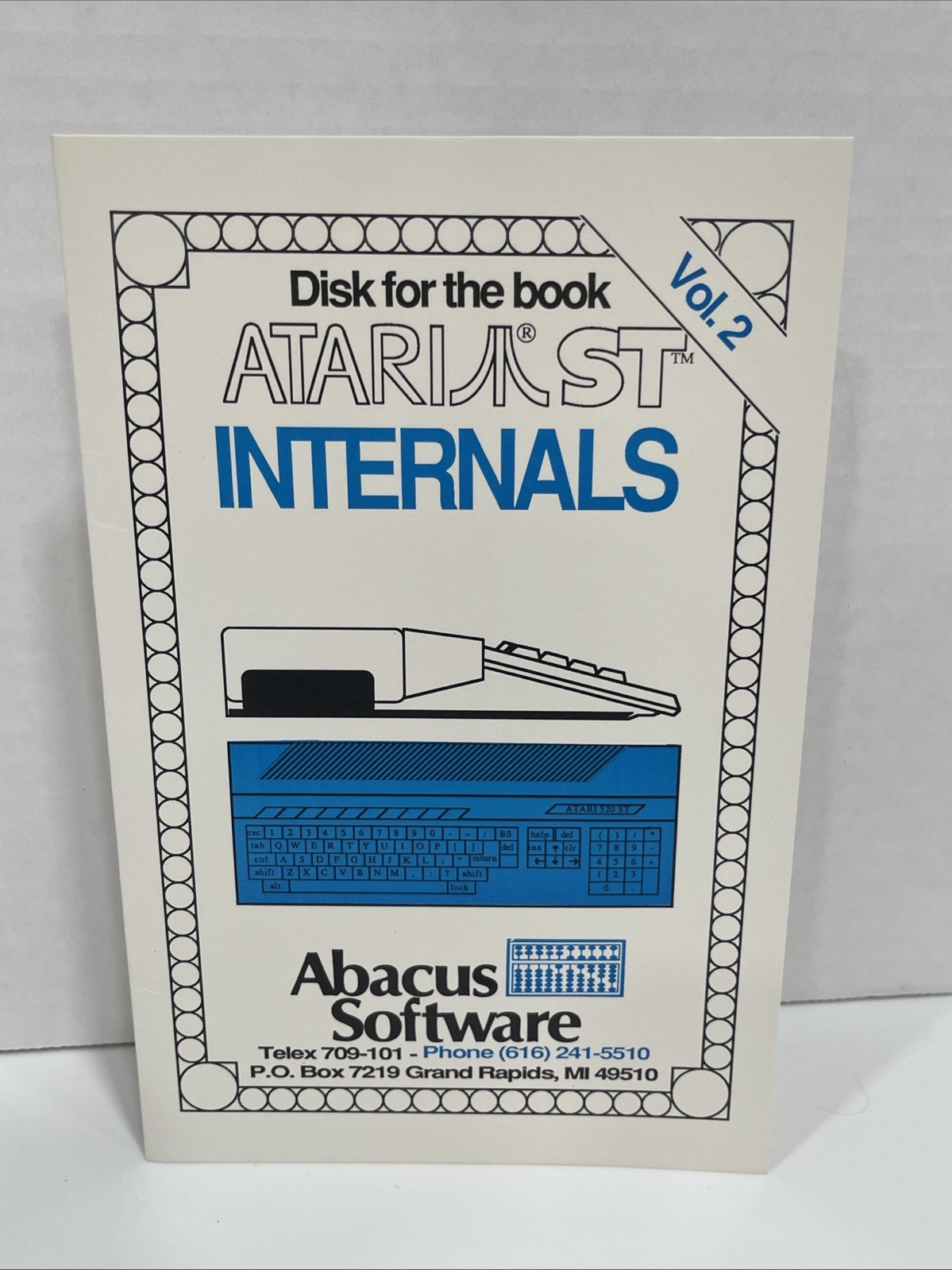 Atari ST Internals Disk Abacus Vintage Computer Software NEW (Other)