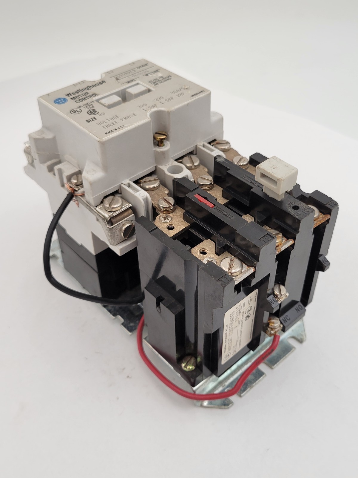 Westinghouse A200MACB Motor Control 9A 3P 208V AC Bi-metallic Nema 00