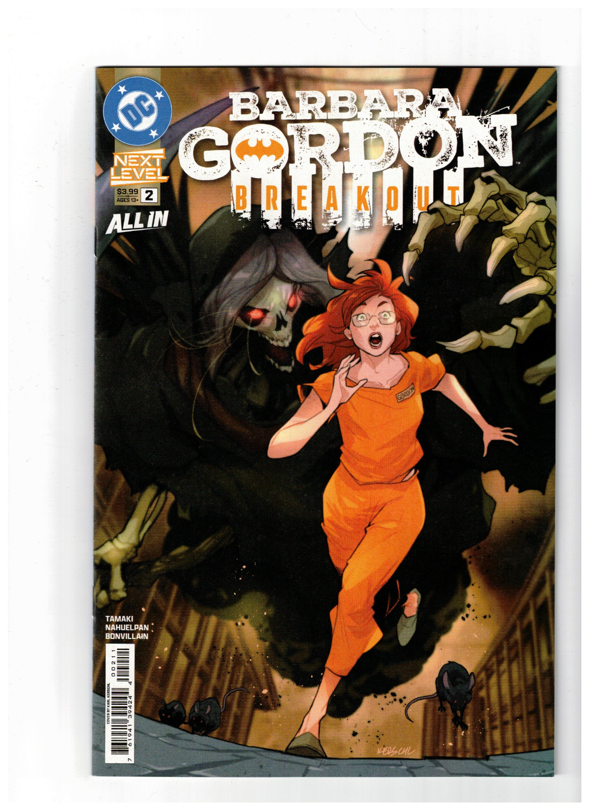BARBARA GORDON: BREAKOUT #2 - KARL KERSCHL MAIN COVER - DC COMICS/2026